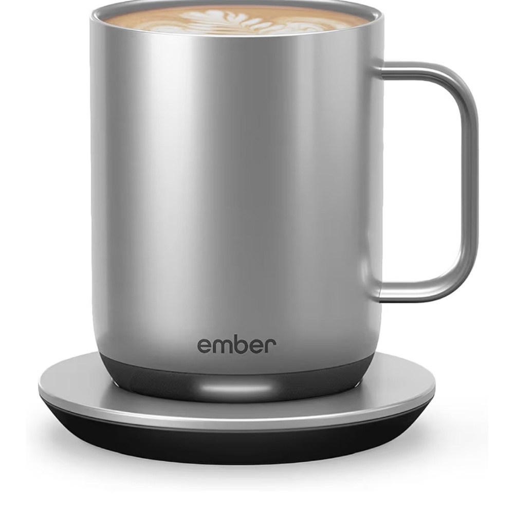 Ember Silver Temperature Control Mug